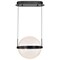 Nuvo Arvada, 12 Inch LED Pendant, Matte Black, Silk Screened Acrylic Lens 62/2032 - alternate 7